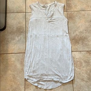 Athleta sleeveless T-shirt dress